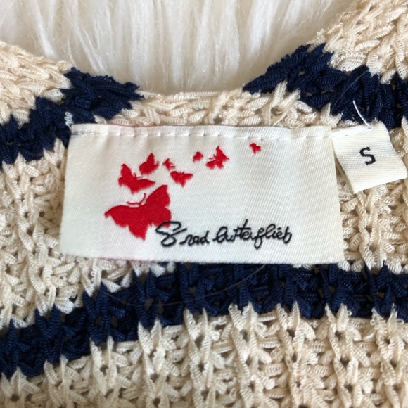 Boho Woven striped Tank - Picture 3 of 3